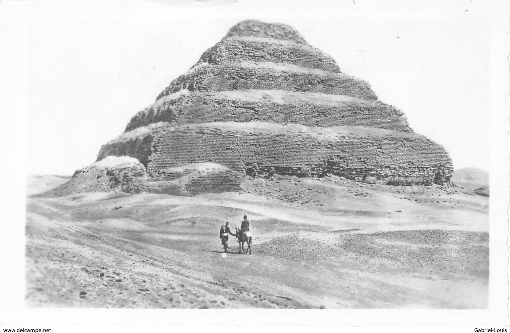 Carte - Photo - Pyramide De Saqqarah - Pyramiden