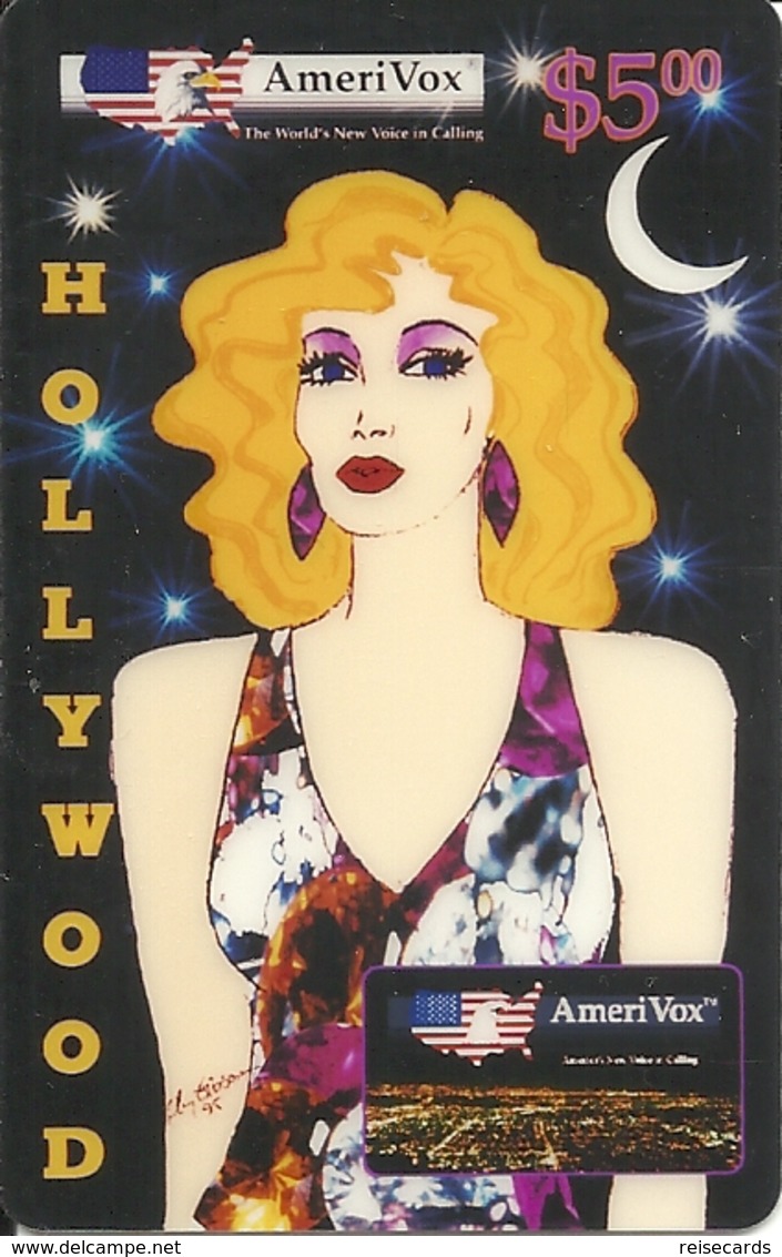 USA: AmeriVox - TeleCard World '95 Exposition Los Angeles - Amerivox