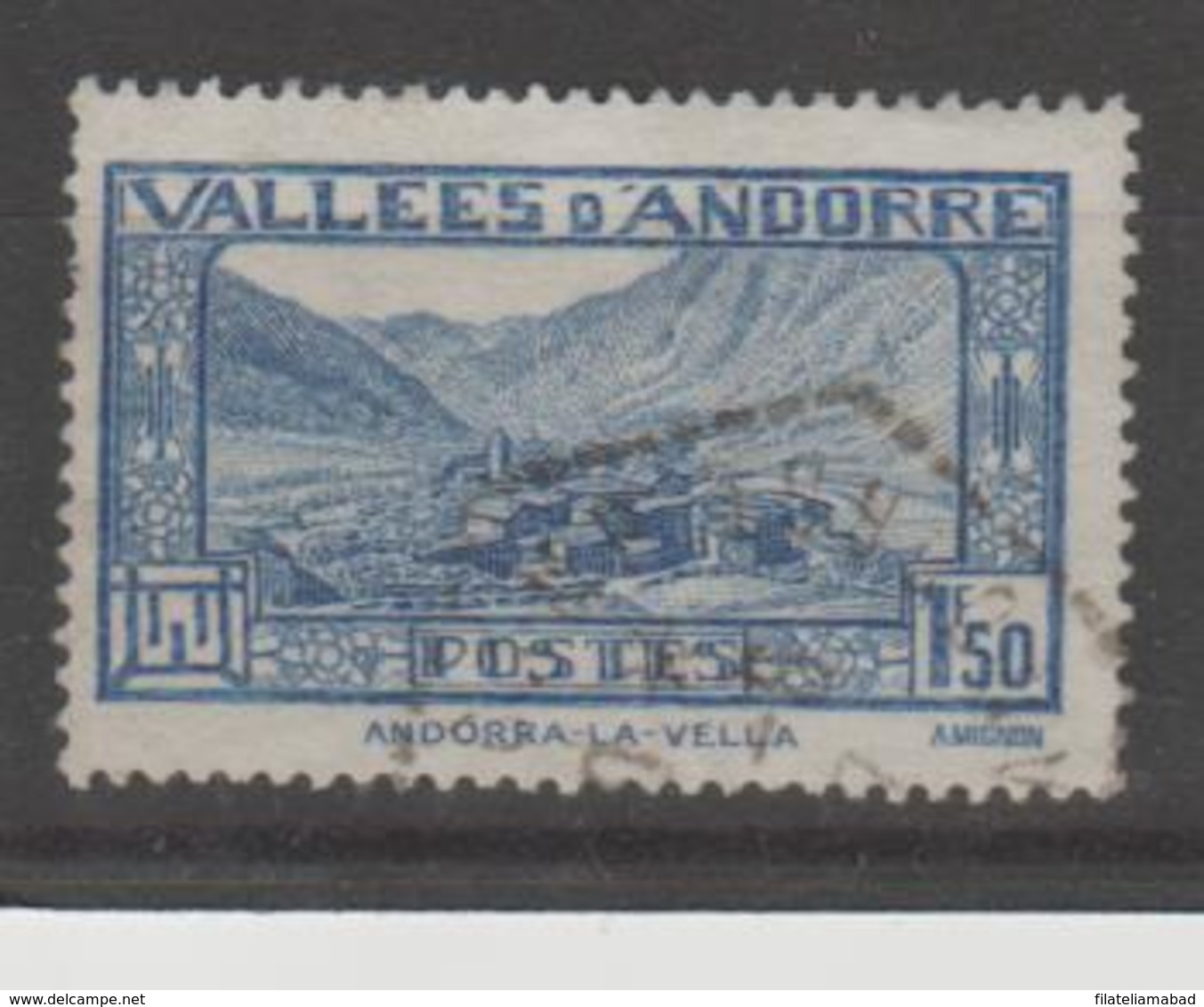 ANDORRA CORREO FRANCES SELLO USADO  (C.CLASICOS. - Gebraucht