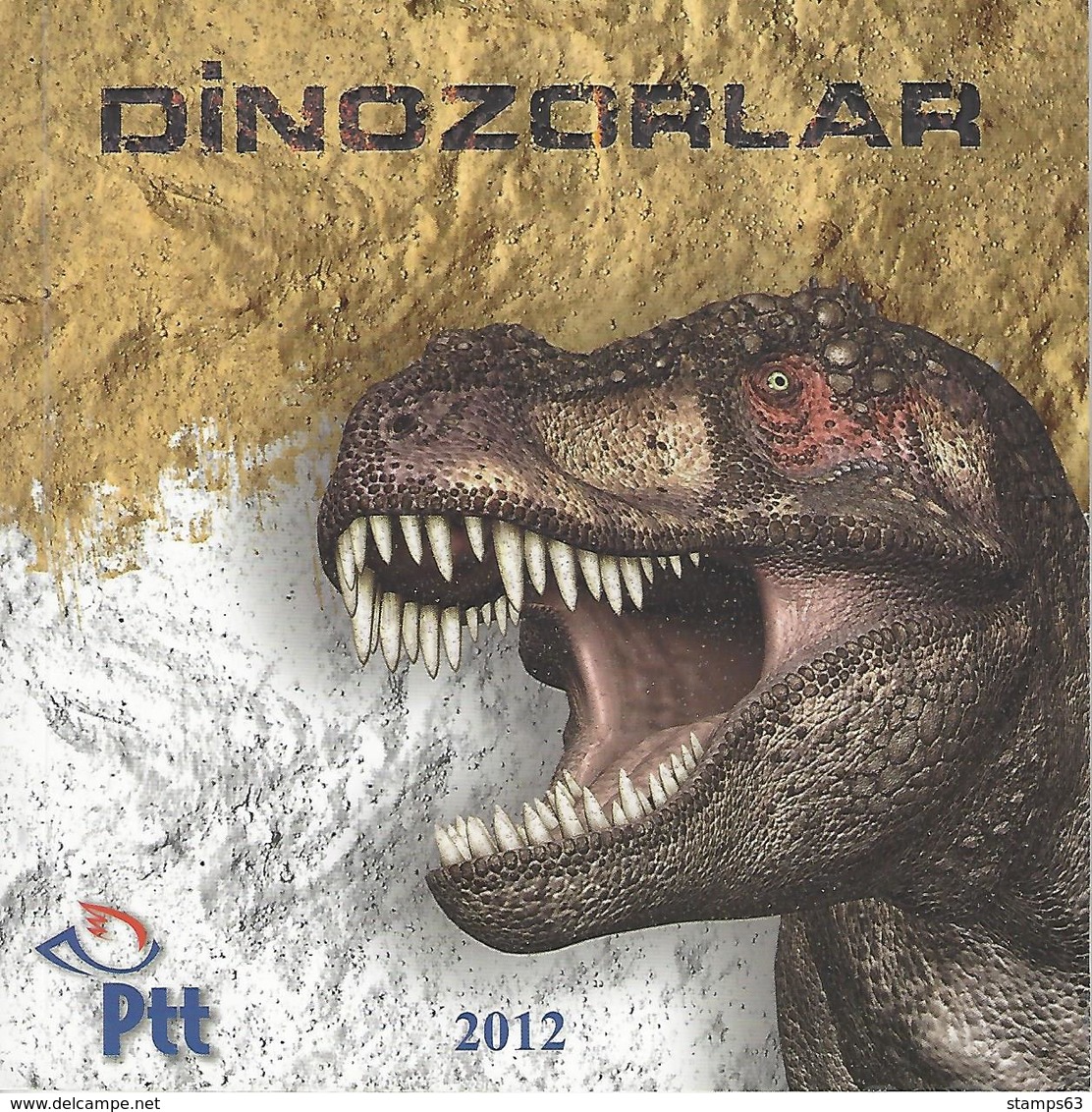 TURKEY, 2012, Booklet A, Dinsoaurs Booklet - Carnets