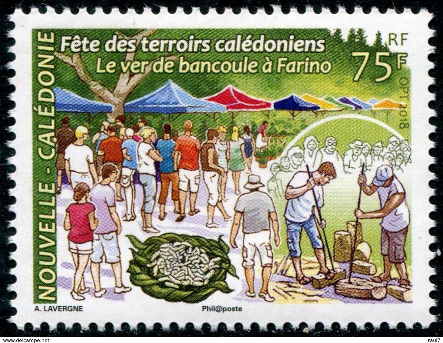 Nouvelle-Calédonie 2018 - Fête Des Terroirs  - 1 Val Neufs // Mnh - Unused Stamps