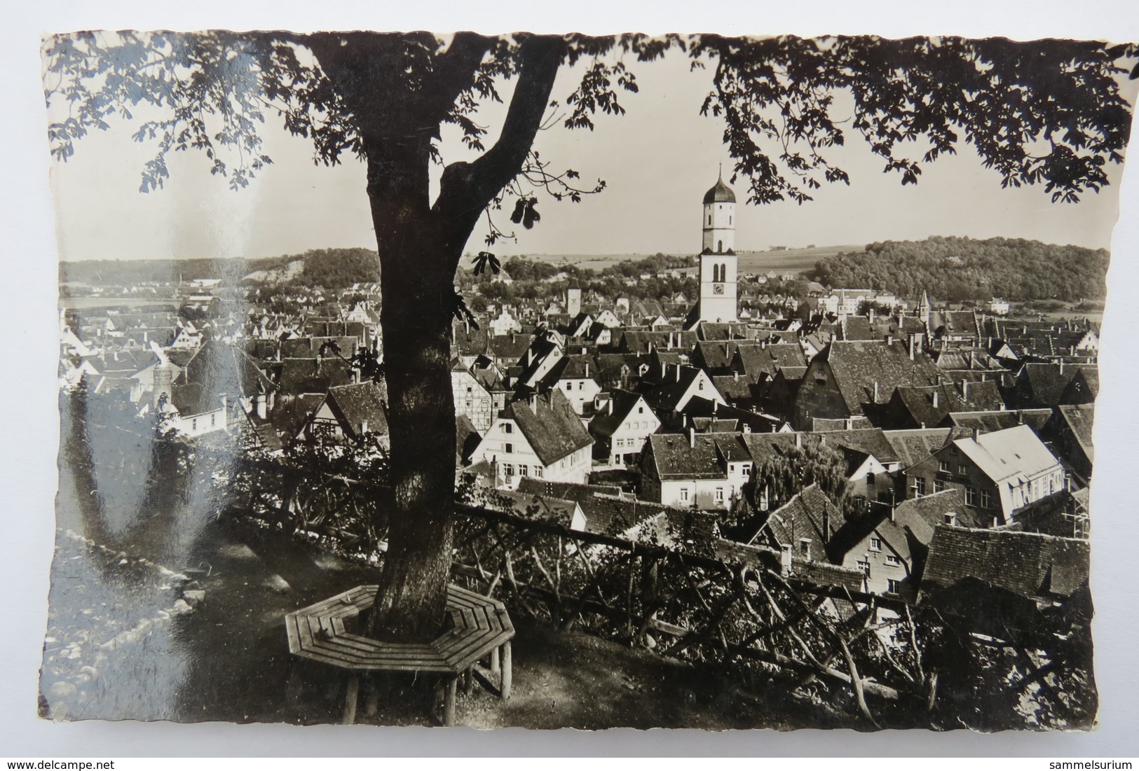 (10/8/58) Postkarte/AK "Biberach An Der Riß" Panorama - Biberach