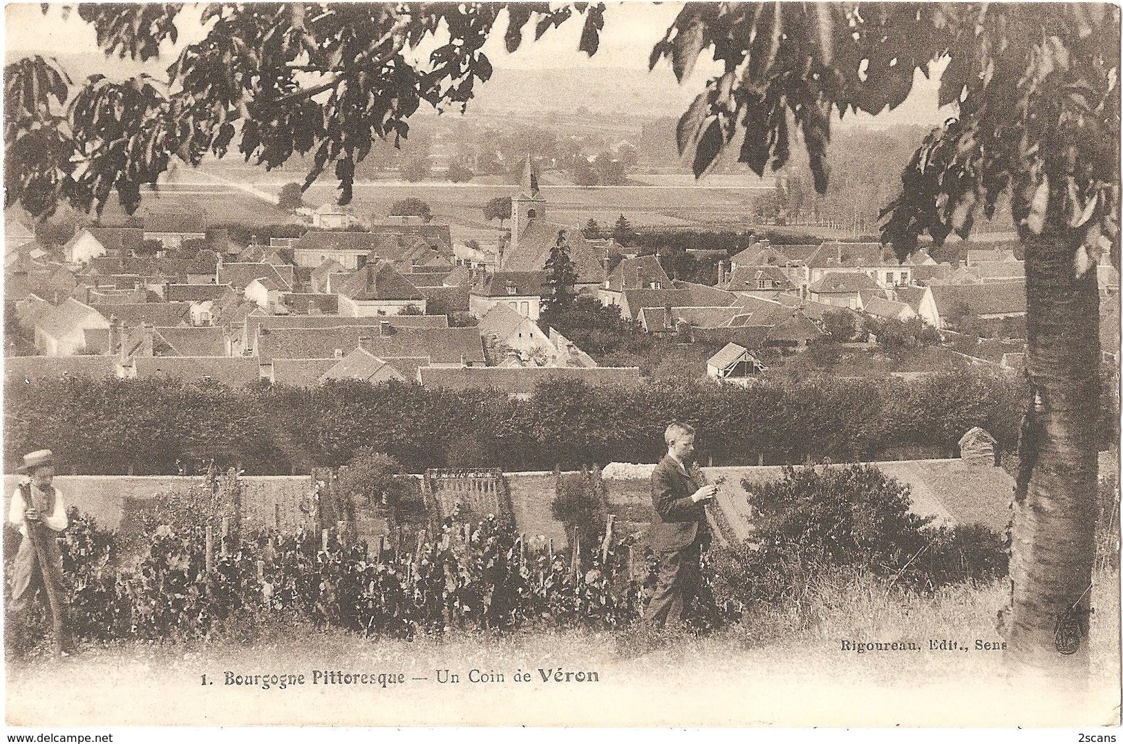 Dépt 89 - VÉRON - Un Coin De Véron - Bourgogne Pittoresque - Rigoureau, Édit. N° 1 - Veron