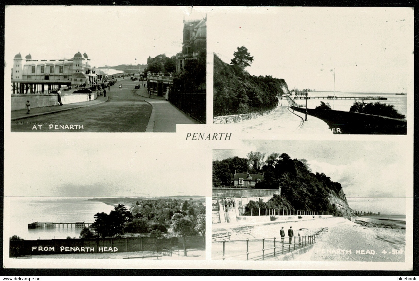 Ref 1264 - 1961 Judges Real Photo Multiview Postcard - Penarth Glamorgan Wales - Glamorgan