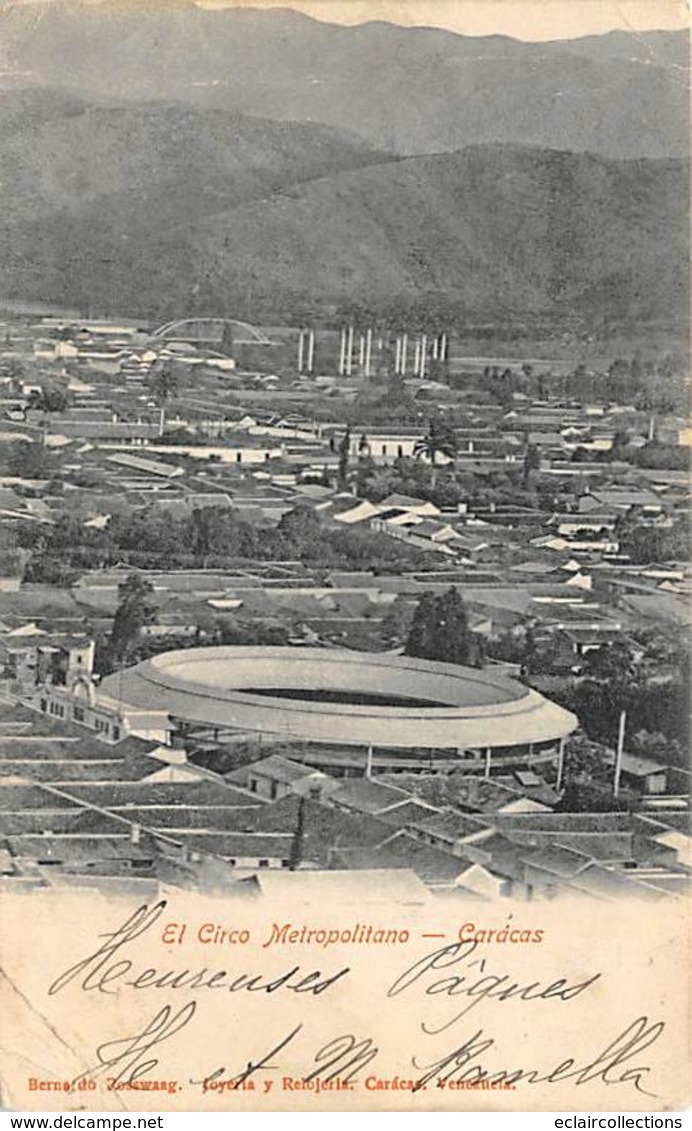 Amérique  Vénézuela .   Caracas  El Circo Métropolitano   (voir Scan) - Venezuela