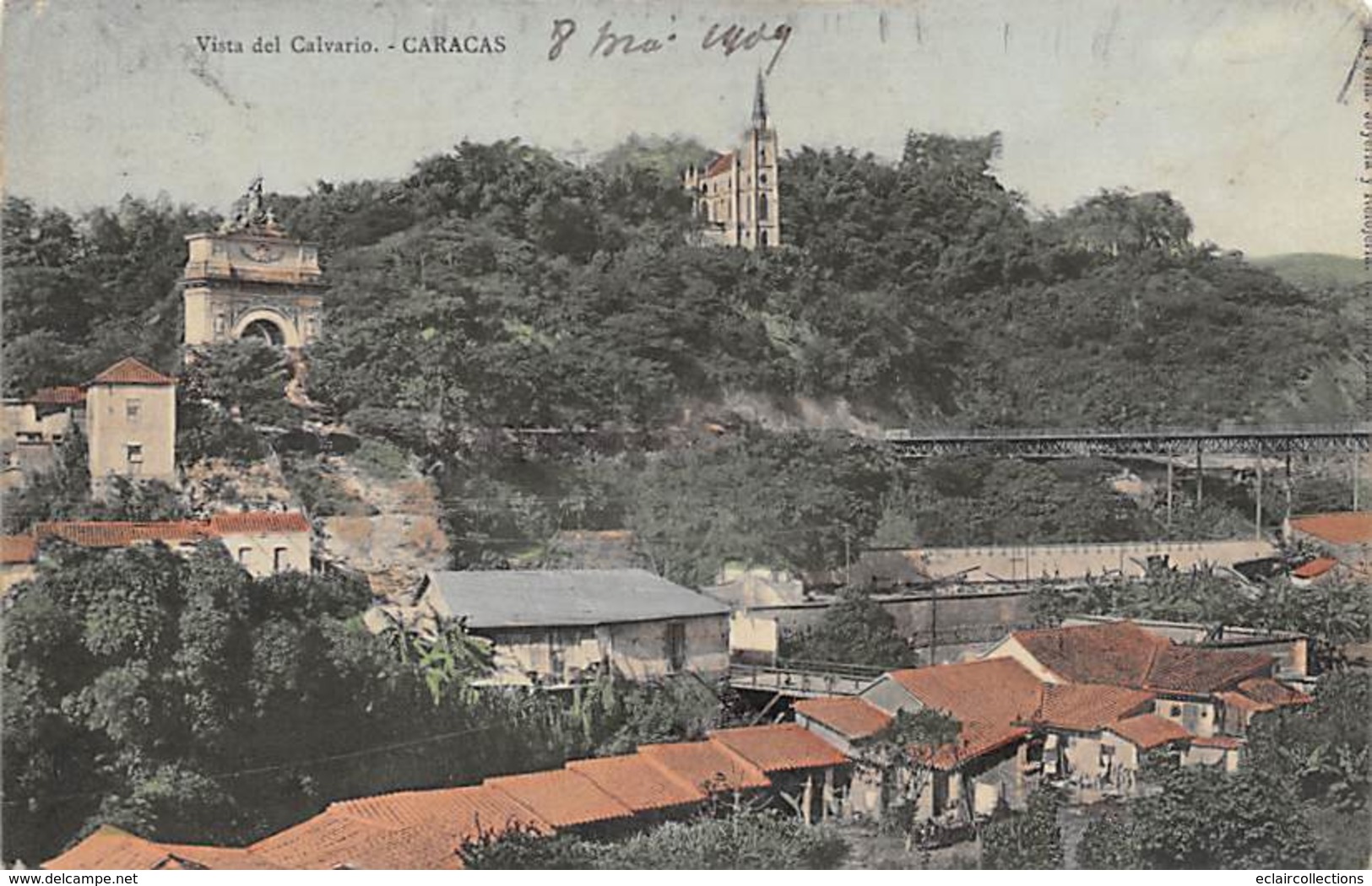 Amérique  Vénézuela .   Caracas   Vista Del Calvario   (voir Scan) - Venezuela