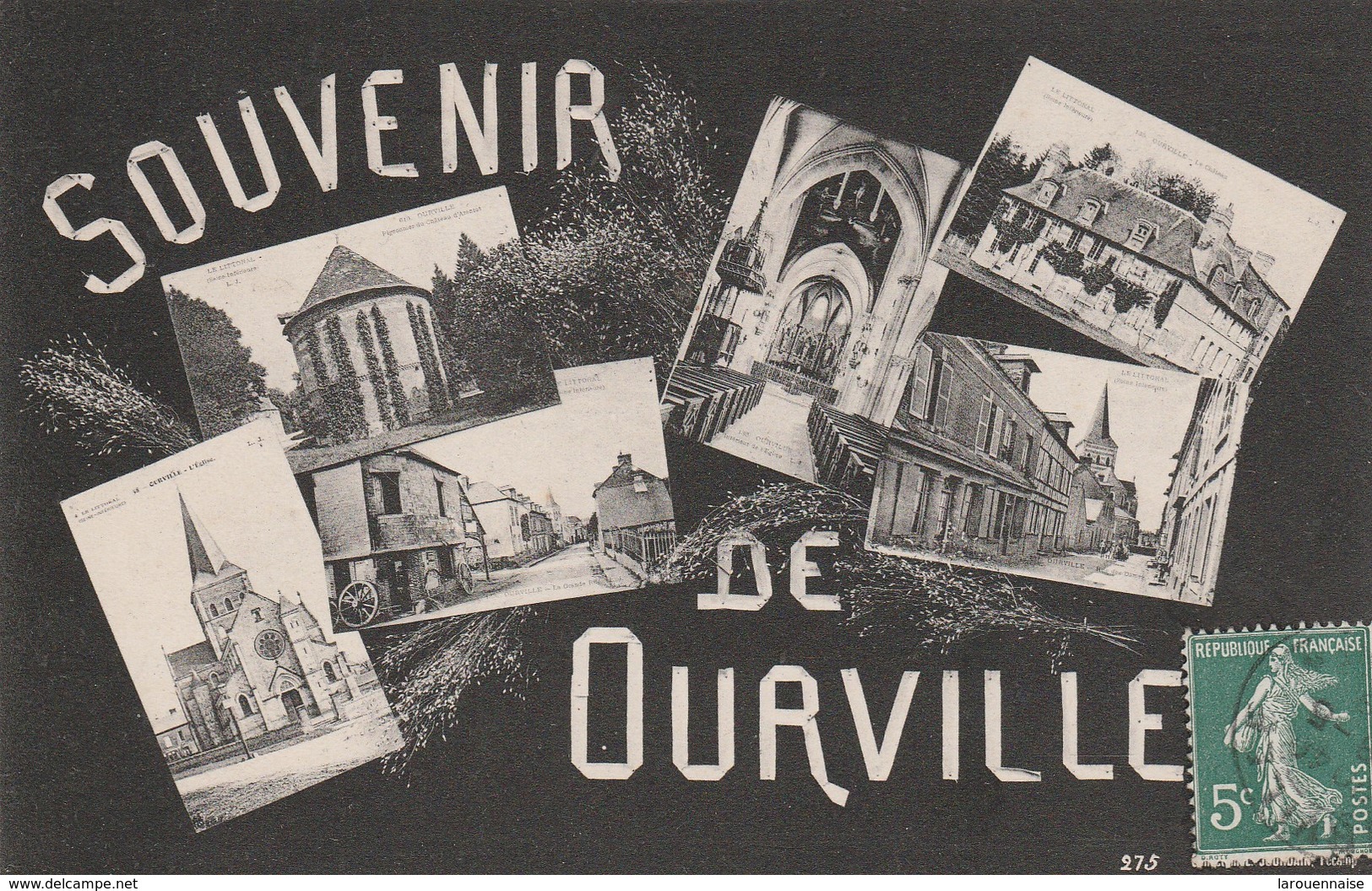 76 - OURVILLE - Souvenir De Ourville - Ourville En Caux