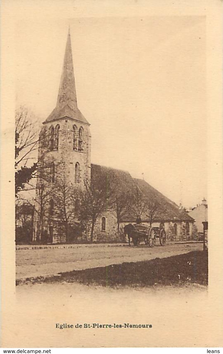 SAINT PIERRE LES NEMOURS - église - Saint Pierre Les Nemours