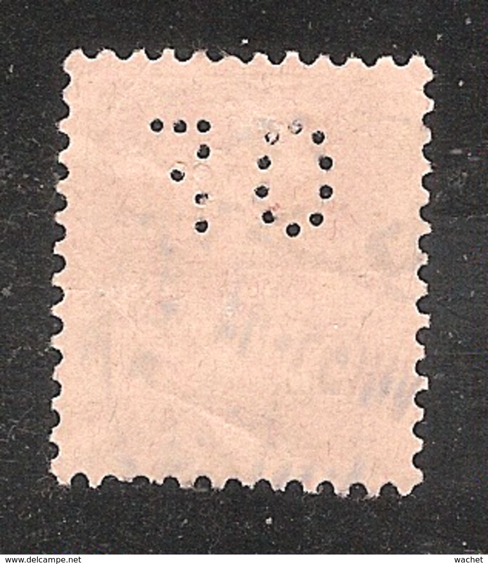 Perfin/perforé/lochung Switzerland No YT203 1925-1942 William Tell  OF  Orell Fussli-Annoncen AG - Perforadas