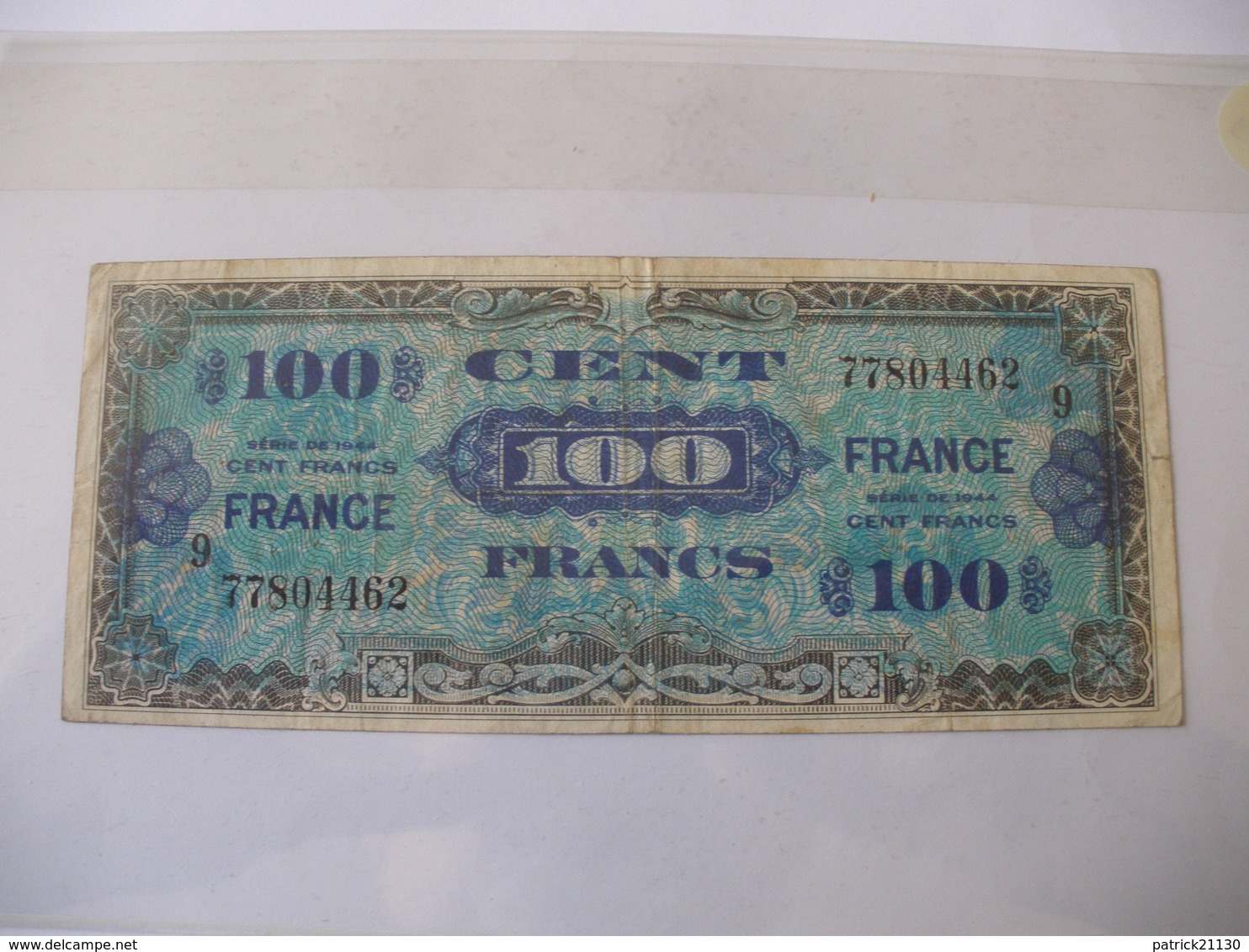 100 F FRANCE TYPE 1945 SERIE 9 - Other & Unclassified