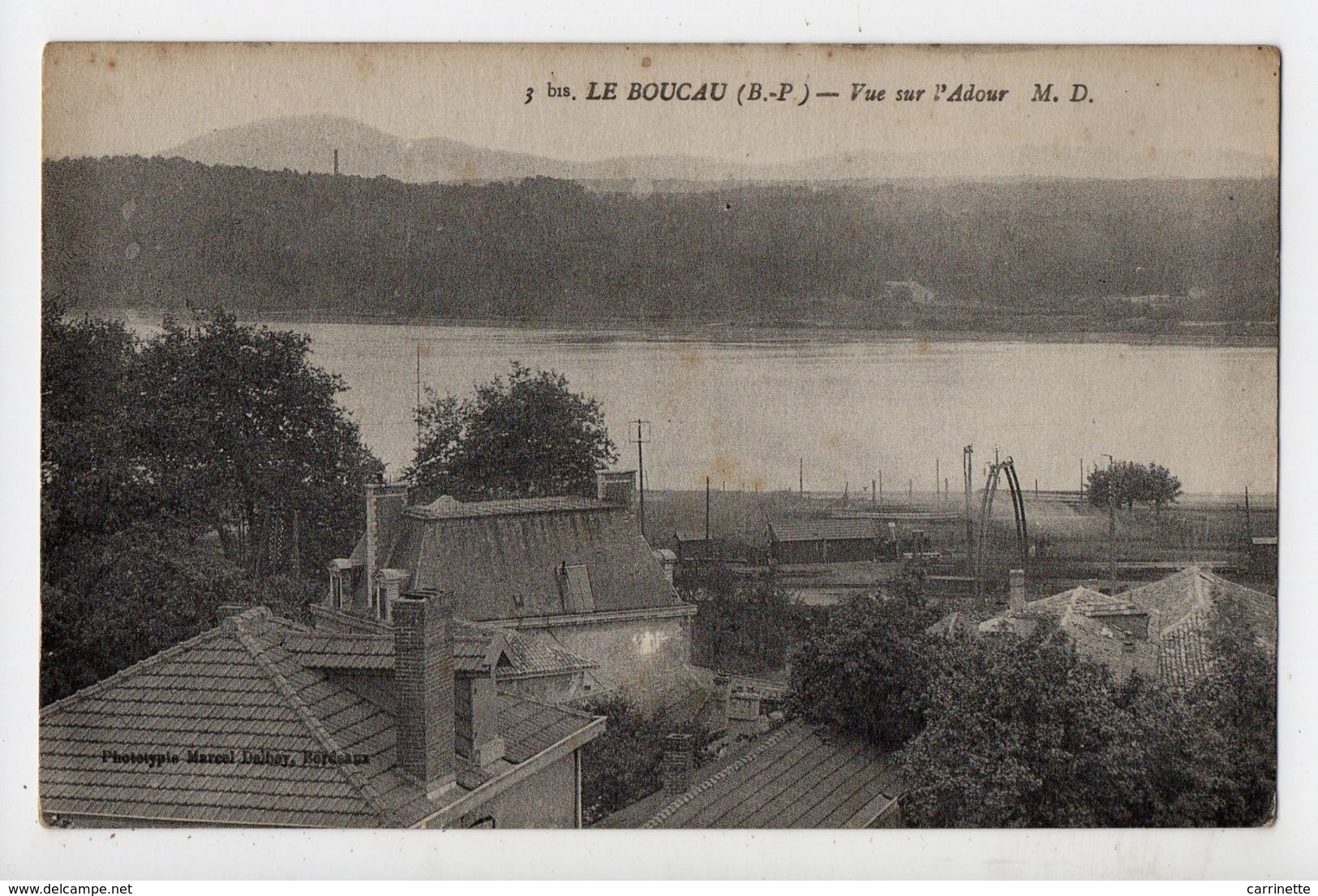 LE BOUCAU - 64 - Pyrénées Atlantiques - Vue Sur L'Adour - Achat Immédiat - Boucau