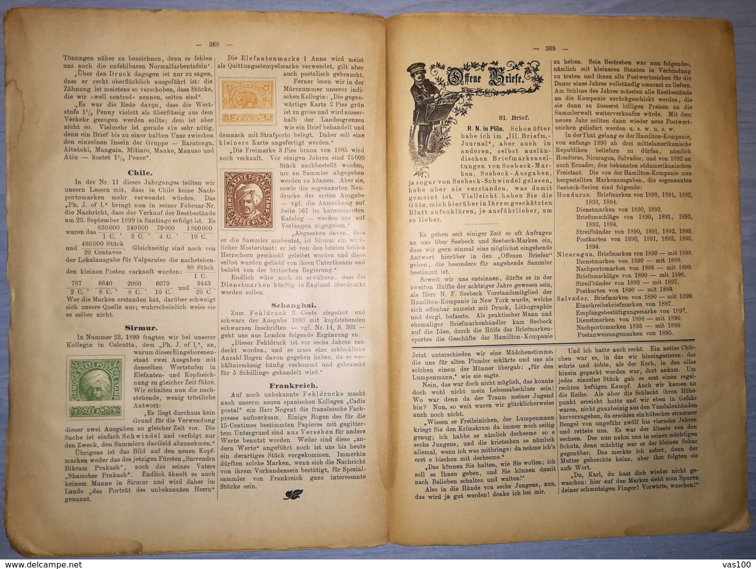 ILLUSTRATED STAMPS JOURNAL- ILLUSTRIERTES BRIEFMARKEN JOURNAL MAGAZINE, LEIPZIG, NR 18, SEPTEMBER 1900, GERMANY - Deutsch (bis 1940)