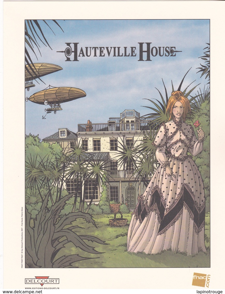 Ex-libris GIOUX Thierry Pour Hauteville House Delcourt 2007 - Illustrateurs A - C