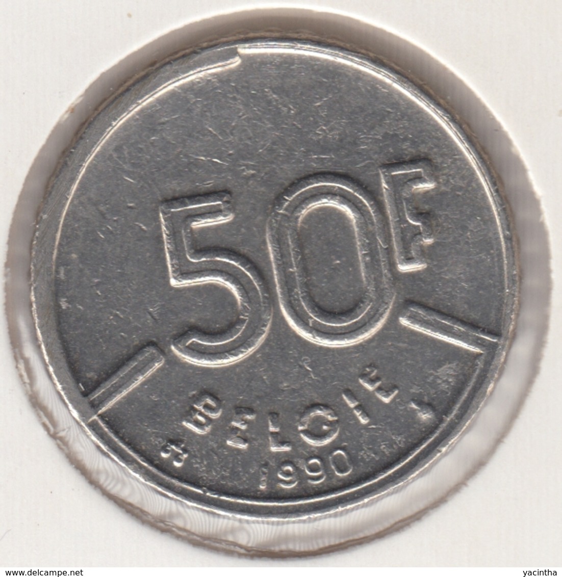 @Y@  België   50  Frank    1990   Unc      (4900) - 50 Francs