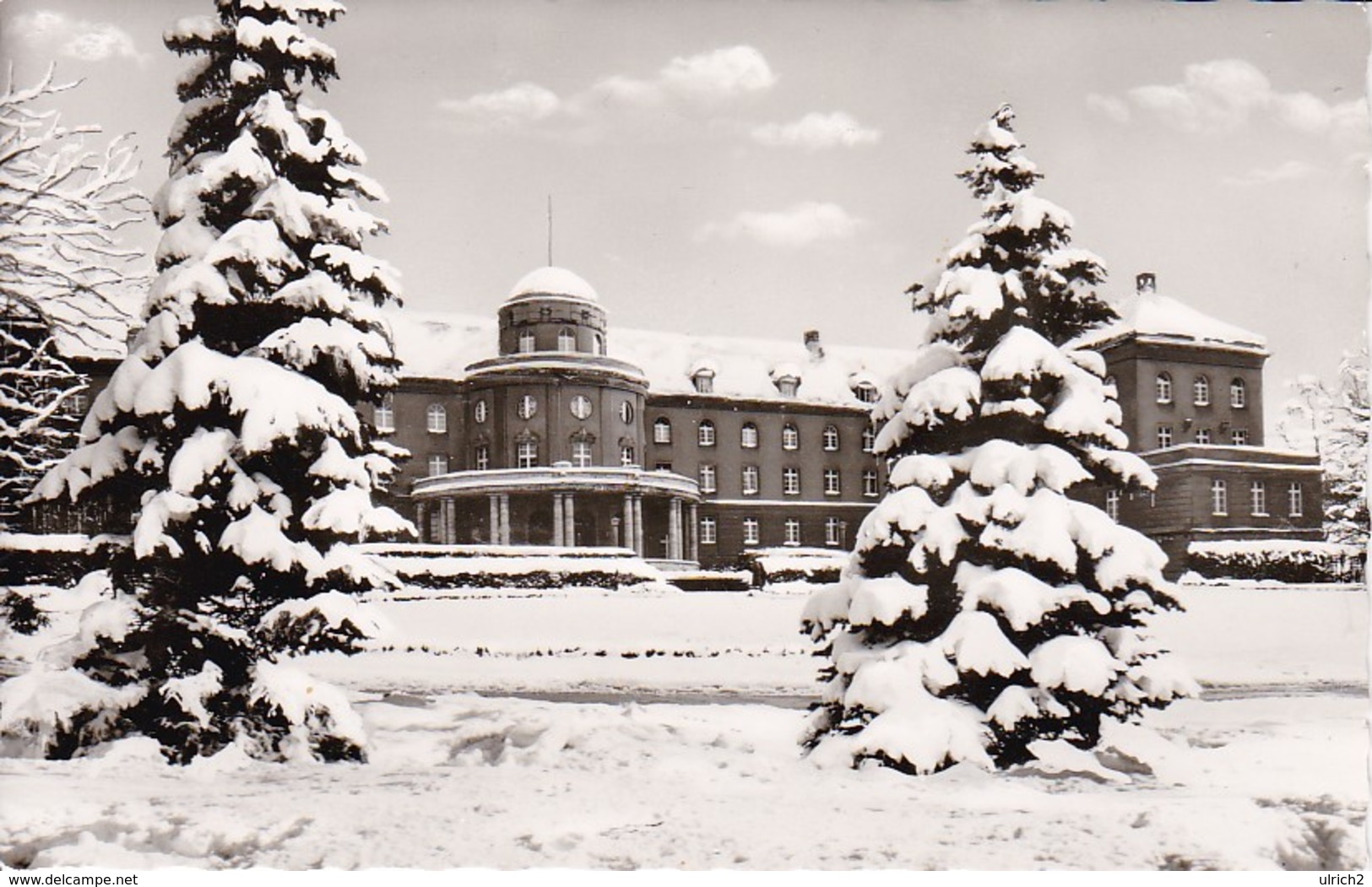 AK Bad Driburg - Bad Hermannsborn - Kurklinik Barmer Ersatzkasse - Winter (39057) - Bad Driburg