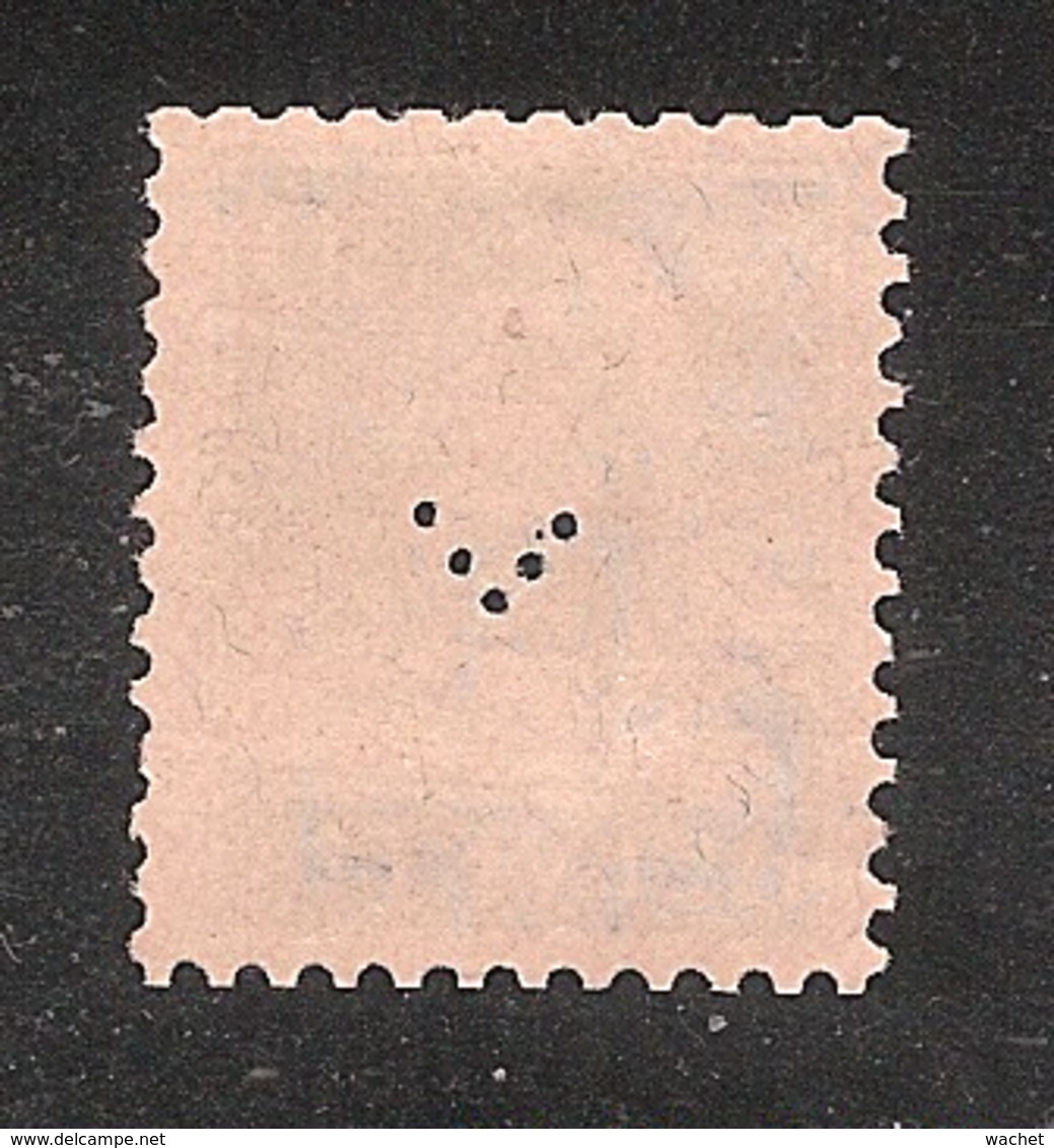 Perfin/perforé/lochung Switzerland No YT205 1924-1942 William Tell  V  Schweizerische Kreditanstalt - Perforadas