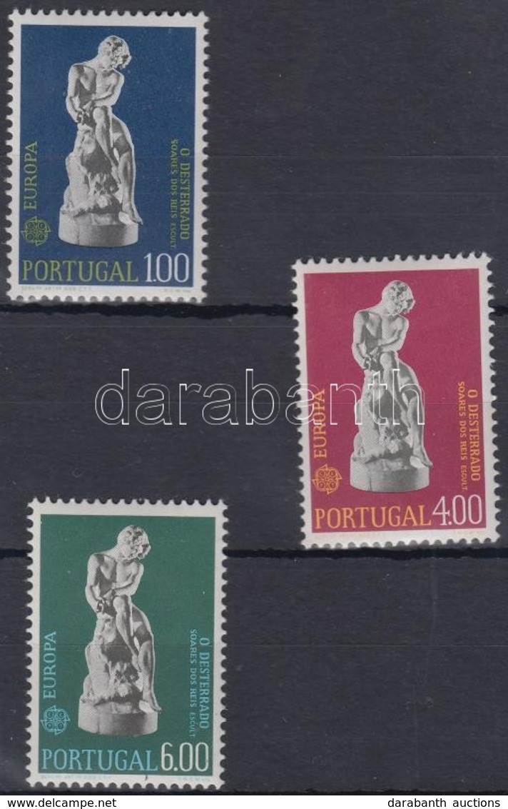 ** 1974 Europa CEPT Szobrok Mi 1231-1233 - Andere & Zonder Classificatie