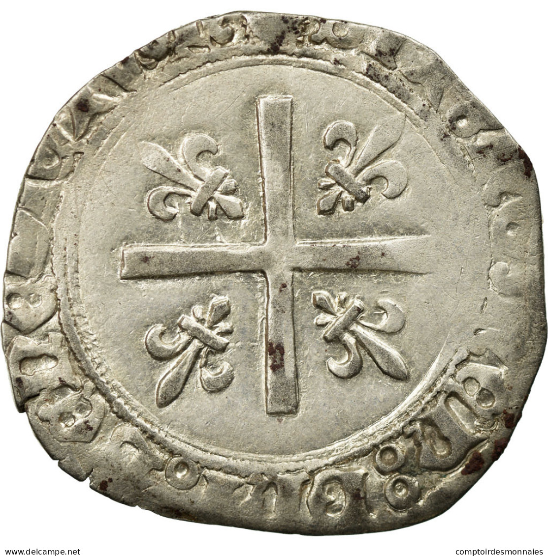 Monnaie, France, Louis XII, Douzain Au Porc-épic, Villeneuve-lès-Avignon, TB+ - 1498-1515 Lodewijk XII