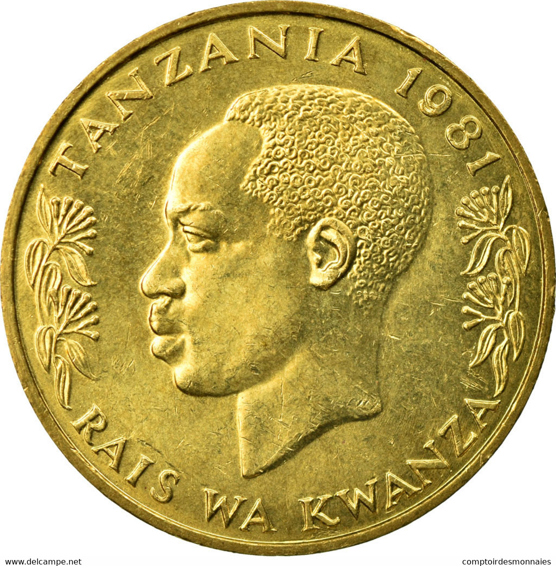 Monnaie, Tanzania, 20 Senti, 1981, TTB, Nickel-brass, KM:2 - Tanzania