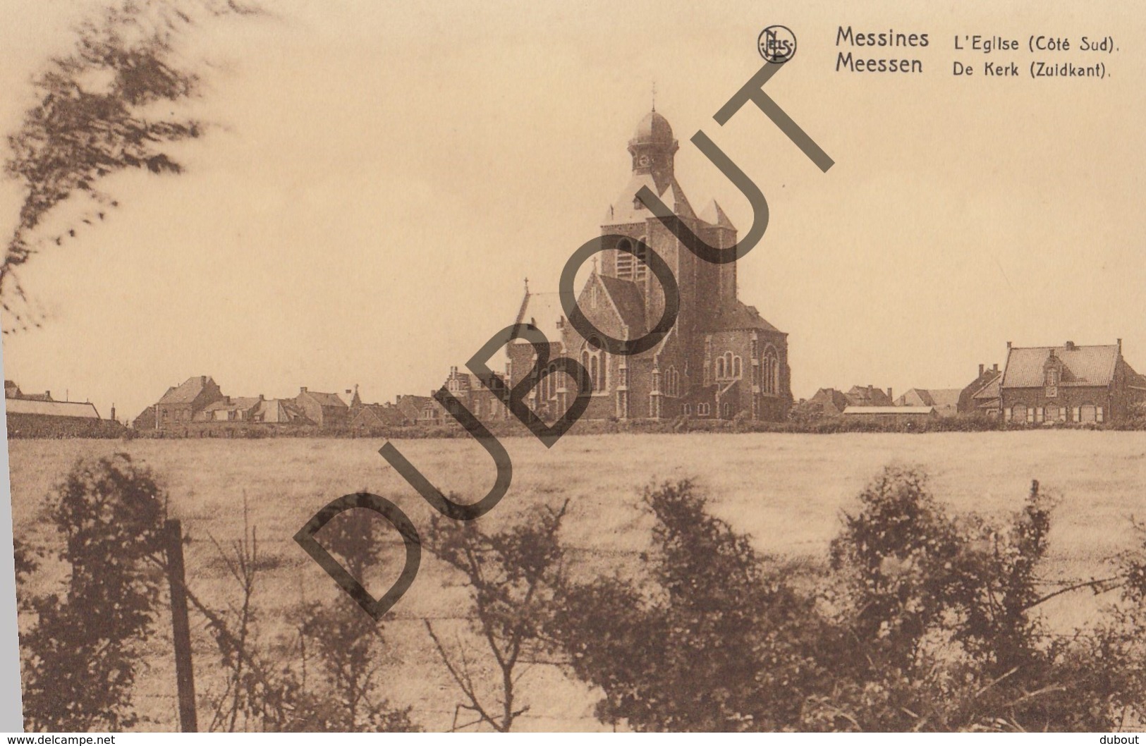 Postkaart - Carte Postale MESSINES/MESEN L'Eglise/De Kerk (G76) - Messines - Mesen