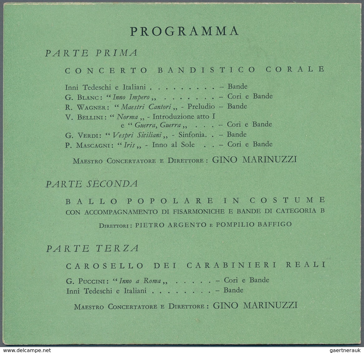 Ansichtskarten: Propaganda: 1938, Einladung Und Eintrittskarte Zum Staatsbesuch Des "Führers" Adolf - Parteien & Wahlen