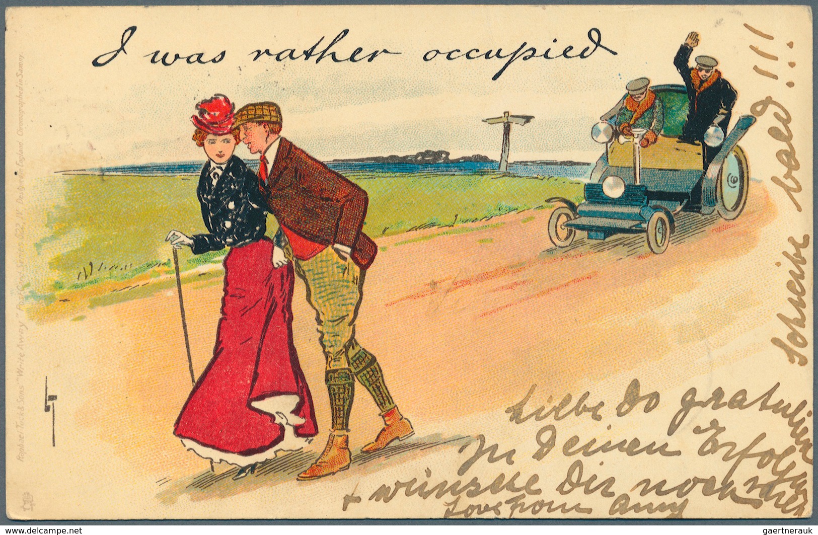 Ansichtskarten: Motive / Thematics: AUTOMOBILE / AUTOFAHRER, Ca. 1900/30, Schachtel Mit Ca. 300 Kart - Autres & Non Classés