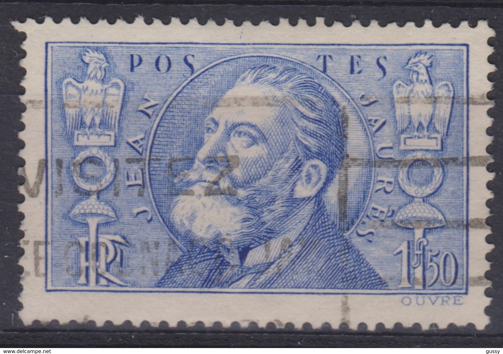 FRANCE 1936: J. Jaurès,   Oblitéré - Other & Unclassified