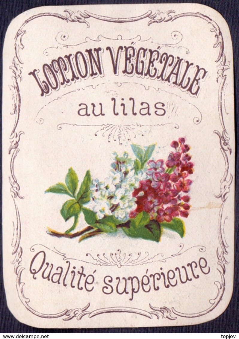 PRINT From J. STERN BERLIN - LOTION  VEGETALE  LILAS-  Cc 1910/5 - Ours Parfumés
