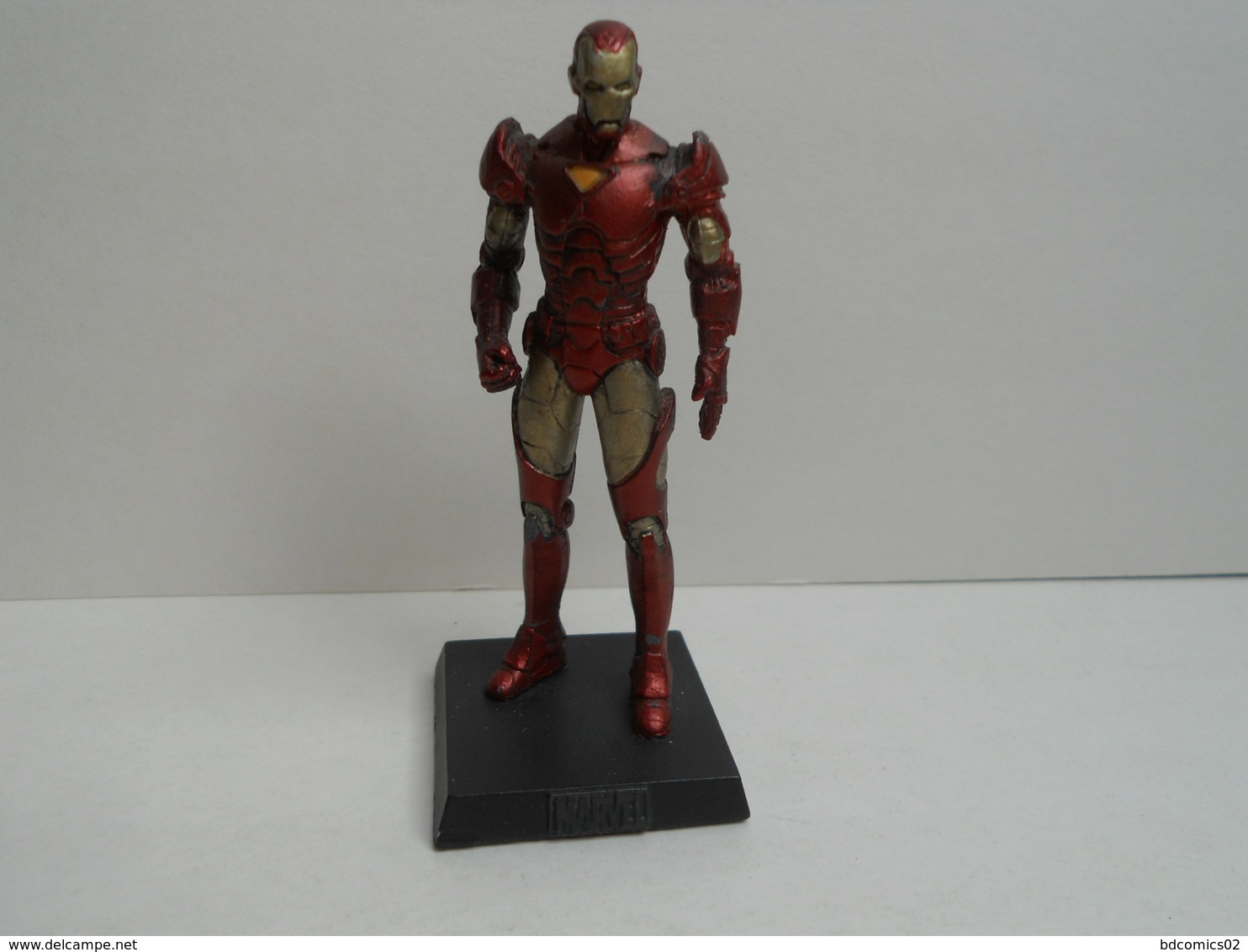 IRON MAN   Figurine N°12 En Plomb Eaglemoss AVEC FASCICULE Sans BOITE - Marvel Heroes