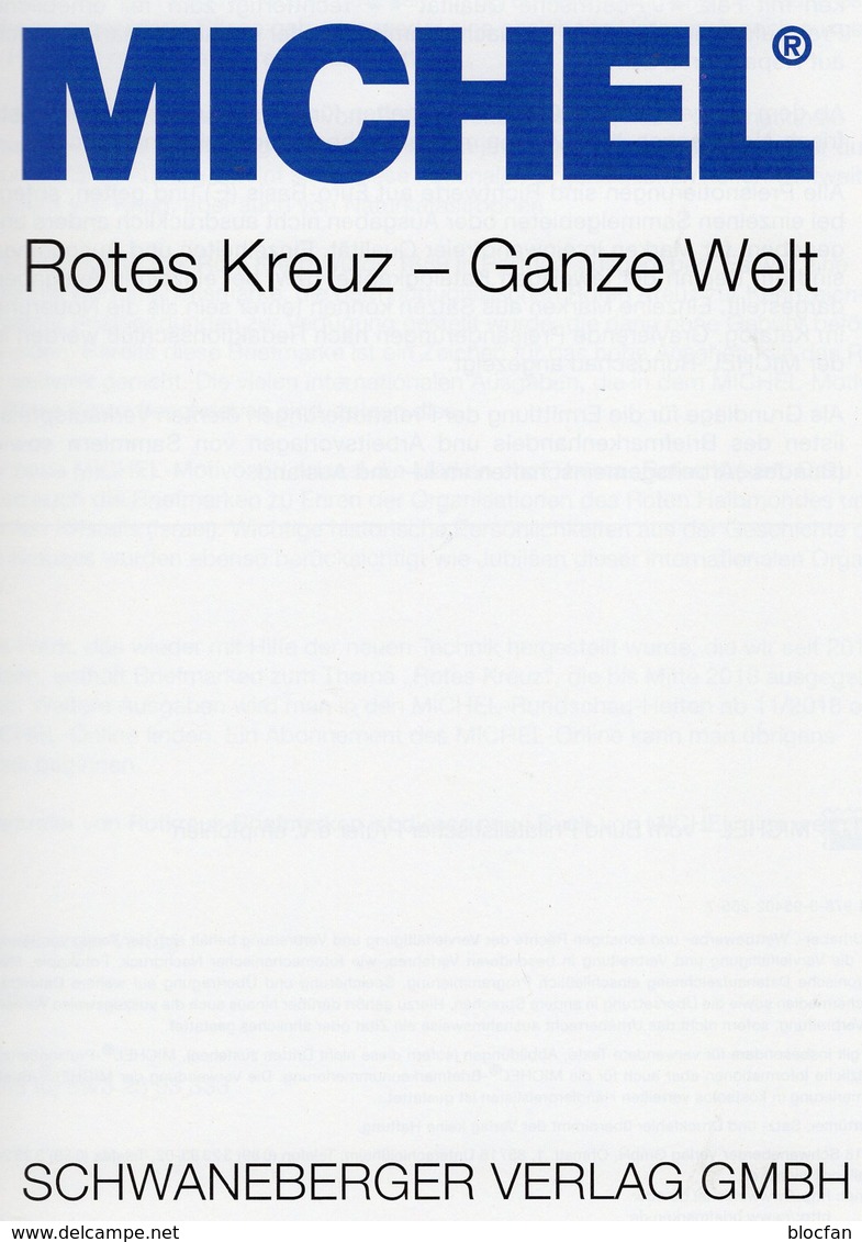 Erstauflage MICHEL Katalog Rotes Kreuz 2019 Neu 70€ Stamps Catalog Red Cross Of All The World ISBN978-3-95402-255-7 - Originele Uitgaven