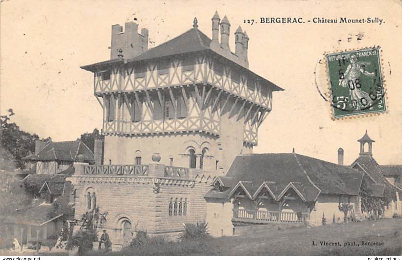 Bergerac        24           Château De Mounet Sully  (voir Scan) - Bergerac