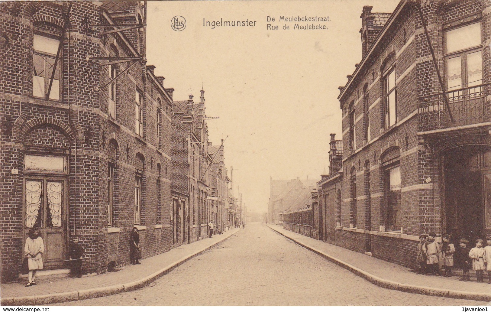 Ingelmunster, De Meulebekestraat, 2 Scans - Ingelmunster