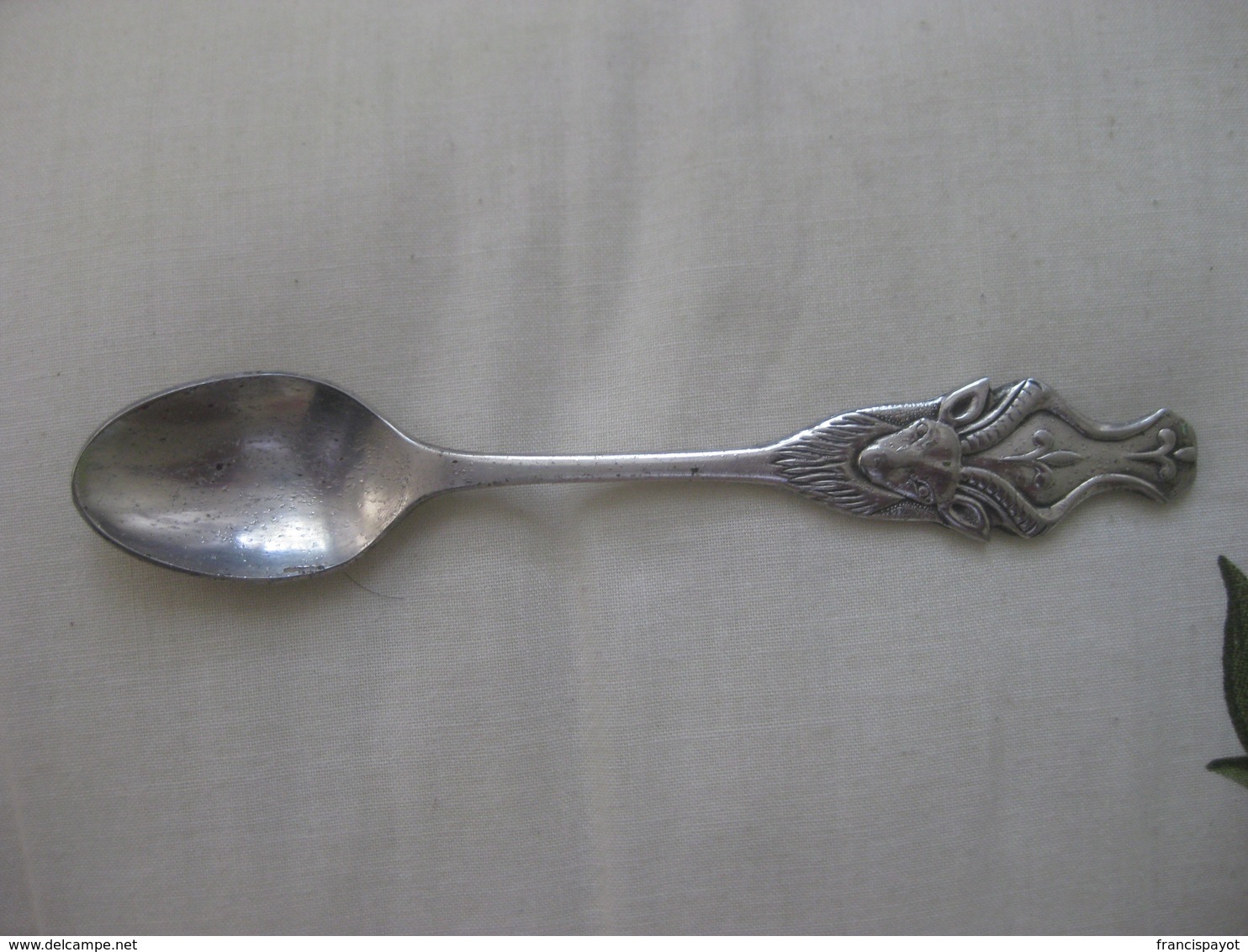 Ethiopie: Cuillère Souvenir Type Nyala - époque Haile Selassie - Spoons