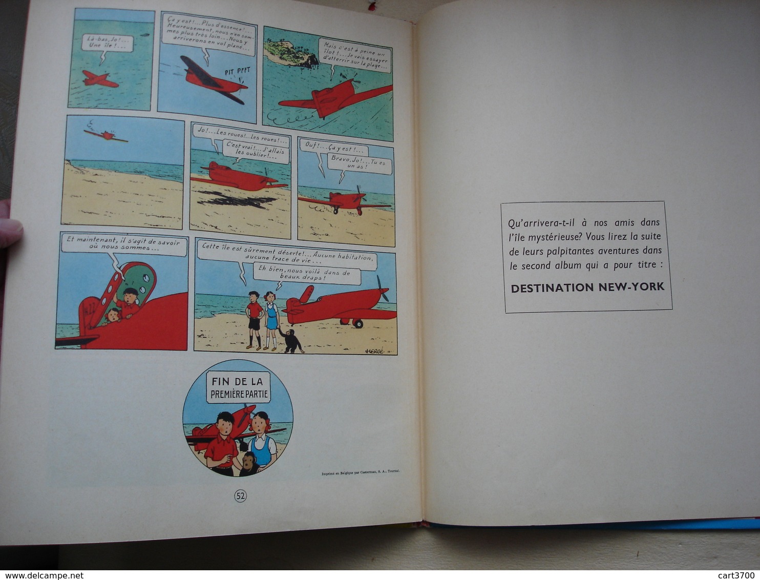 HERGE LE TESTAMENT DE M. PUMP casterman édition bleue B35 de 1964 aventures de JO,ZETTE et JOCKO