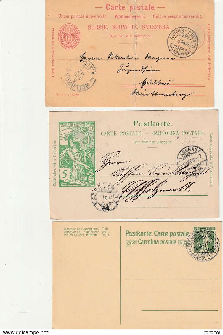 LOT ENTIERS POSTAUX - Stamped Stationery
