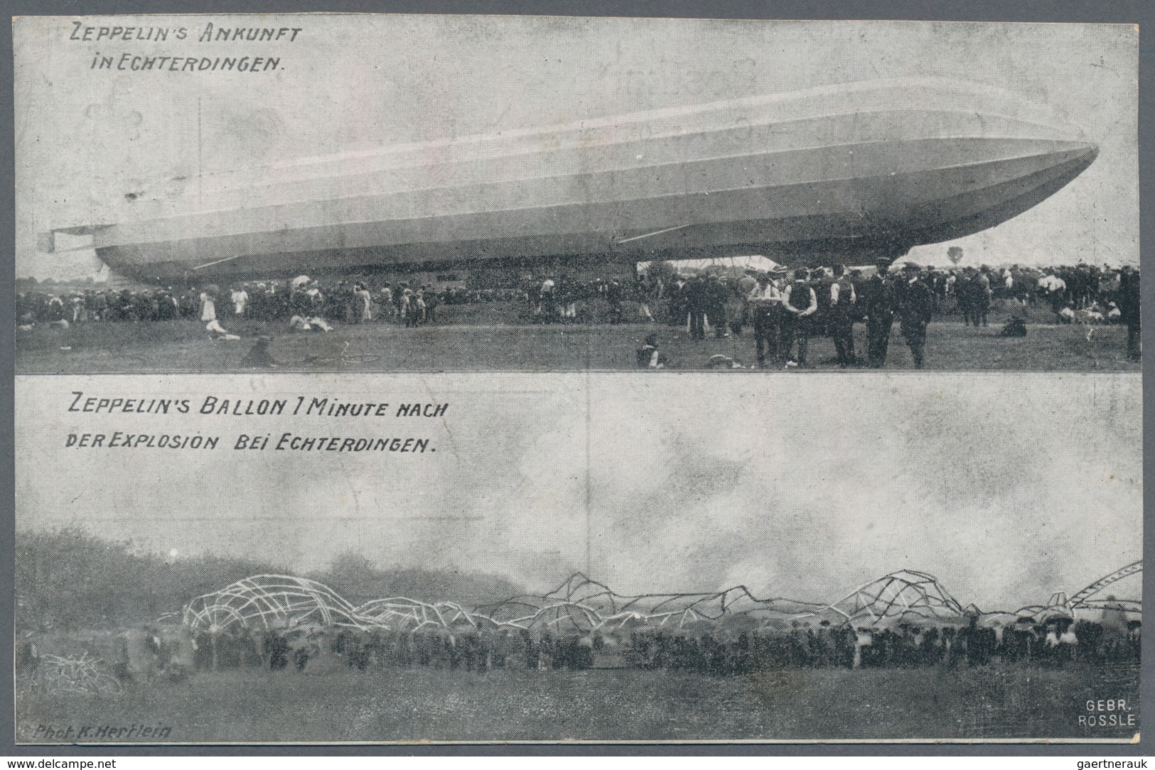 Ansichtskarten: Motive / Thematics: ZEPPELIN 1900/1910 (ca.), Sammlung Von Ca. 50 Ansichtskarten/Pho - Sonstige & Ohne Zuordnung