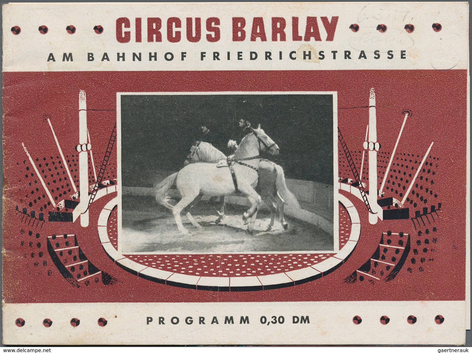 Ansichtskarten: Motive / Thematics: ZIRKUS, Mappe Mit 13 Fotos, Programme Und Eintrittskarten Aus Di - Sonstige & Ohne Zuordnung