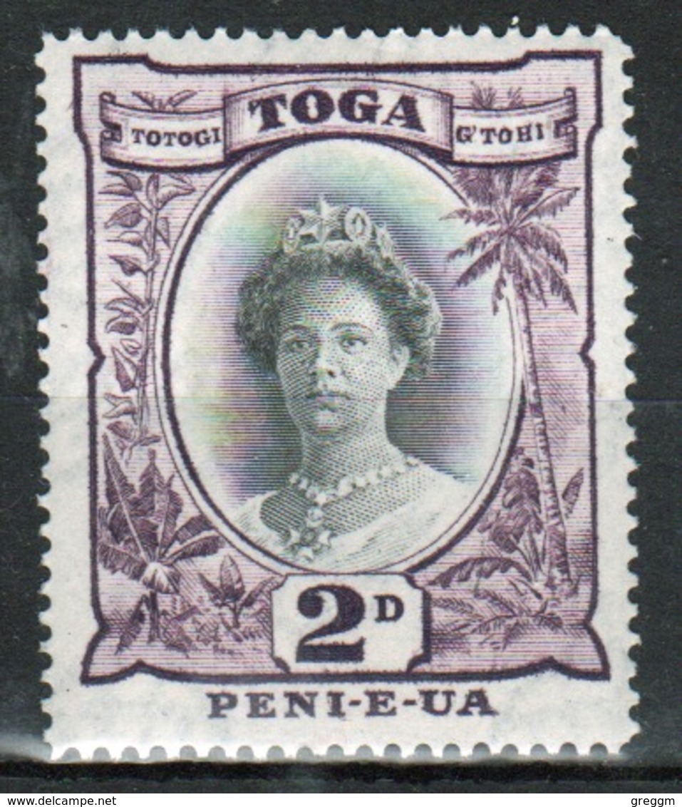 Tonga 1942 Single 2d Stamp From Definitive Set. - Tonga (...-1970)