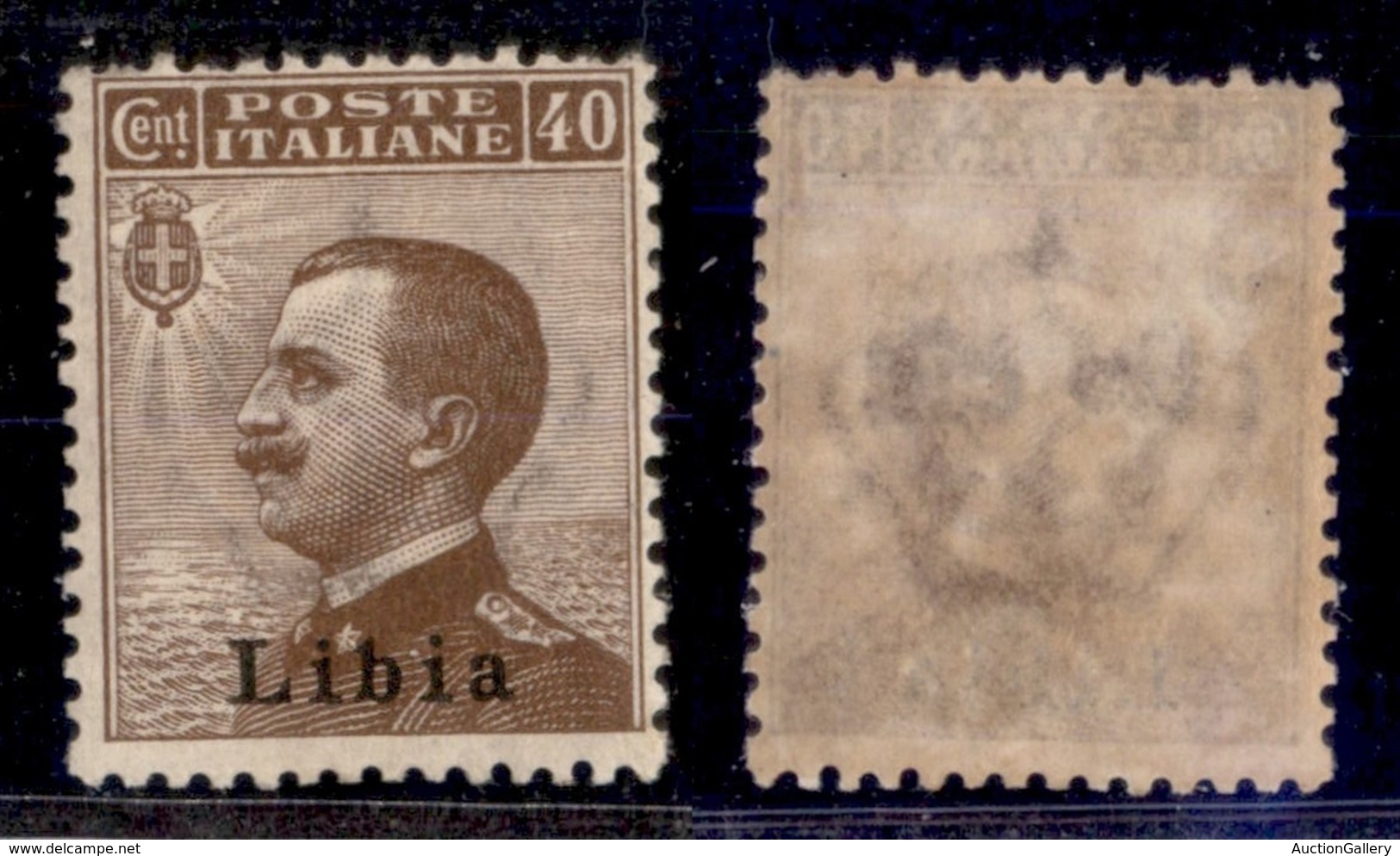 COLONIE - LIBIA - 1912 - 40 Cent (8) - Gomma Integra (60) - Other & Unclassified