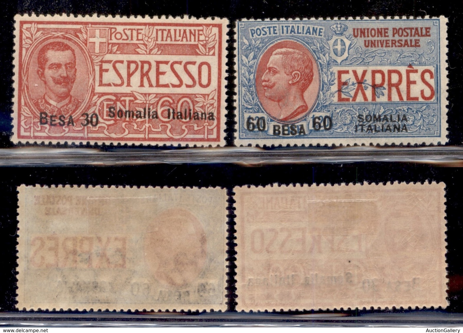 COLONIE - SOMALIA - 1923 - Espressi (1/2) - Serie Completa - Gomma Originale (100) - Autres & Non Classés