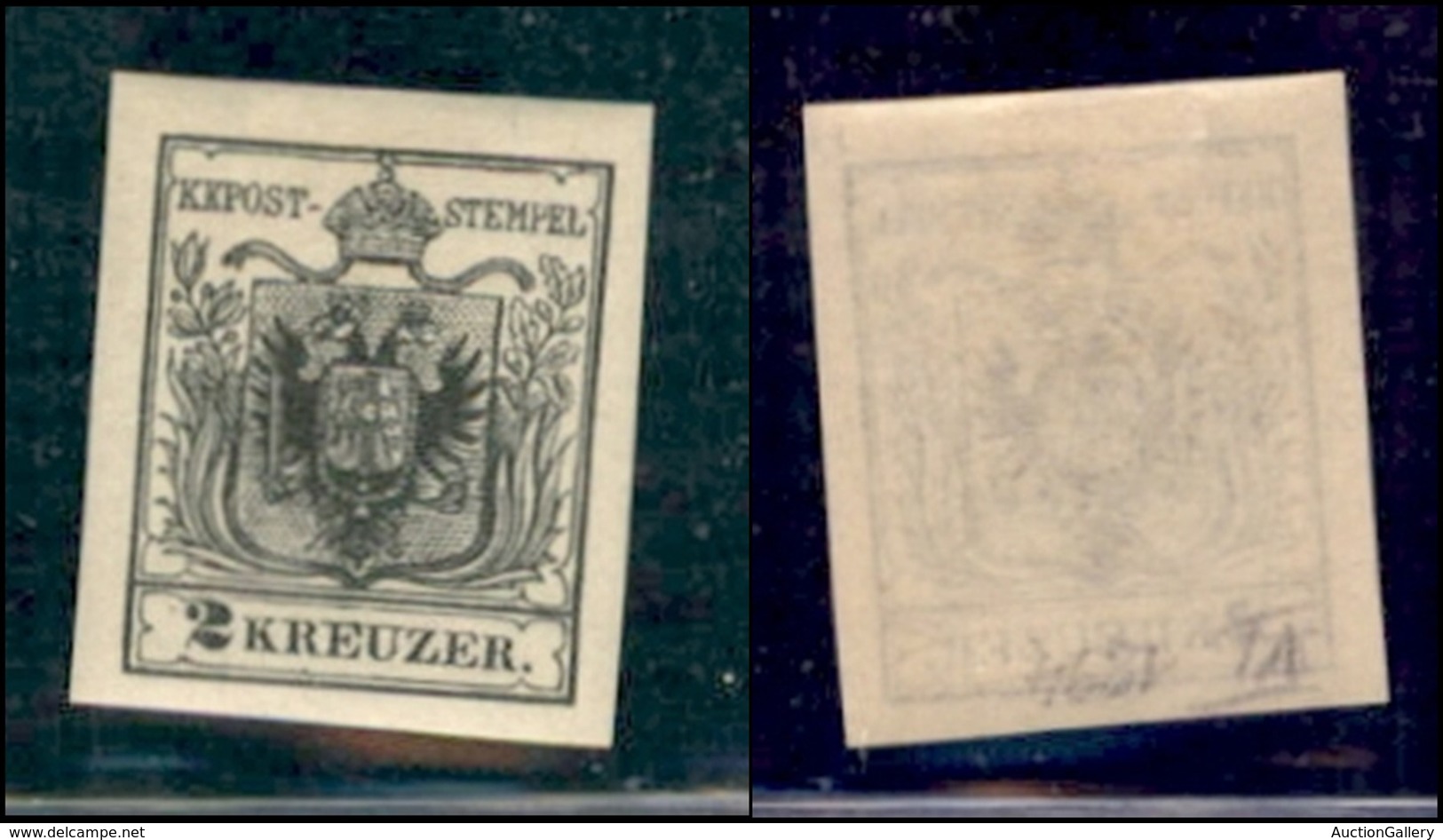 EUROPA - AUSTRIA - 1894 - Ristampe - 2 Kreuzer (2) - Gomma Originale - Molto Bello - Andere & Zonder Classificatie