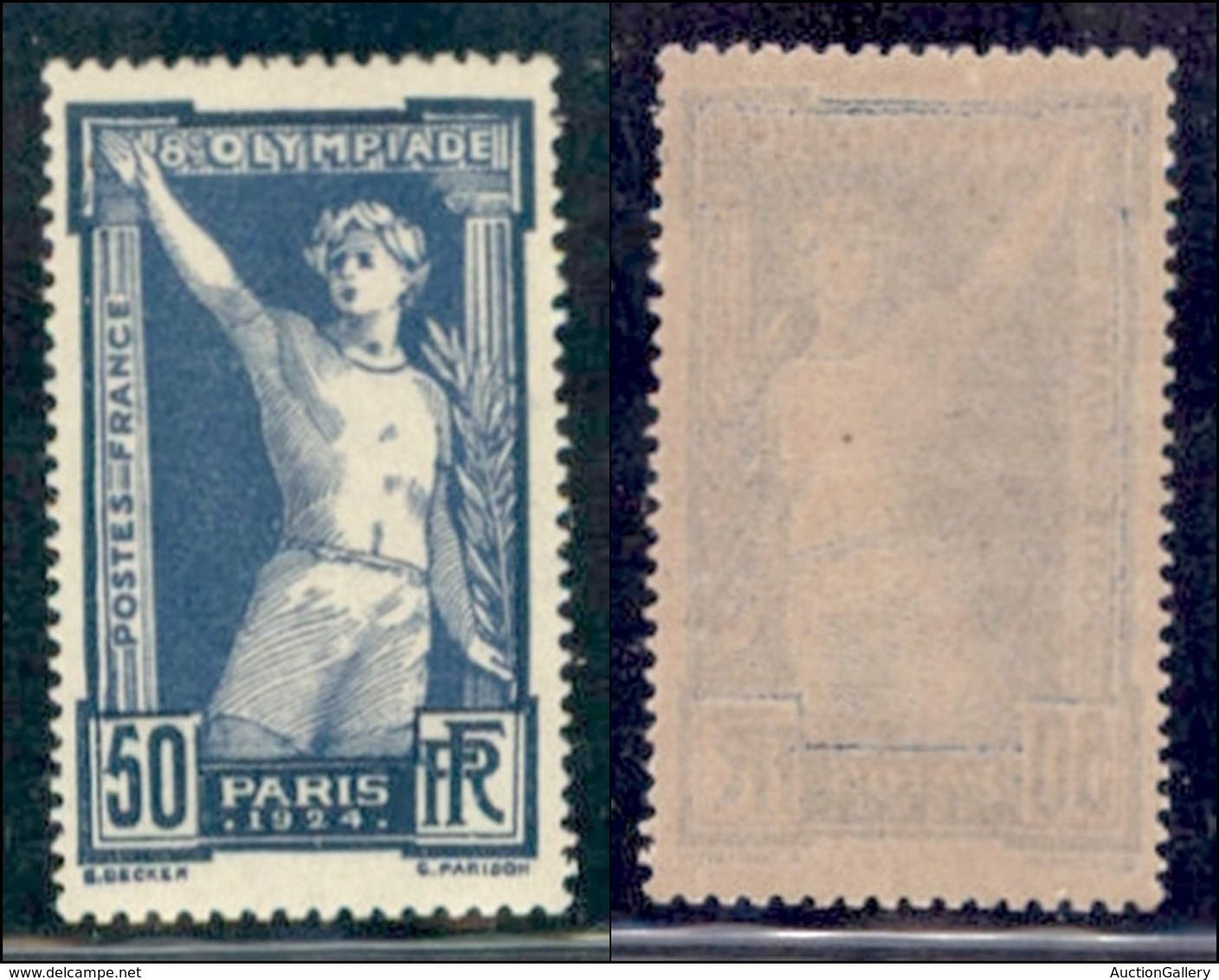 EUROPA - FRANCIA - 1924 - 50 Cent Olimpiadi Parigi (172) - Gomma Integra (50) - Andere & Zonder Classificatie