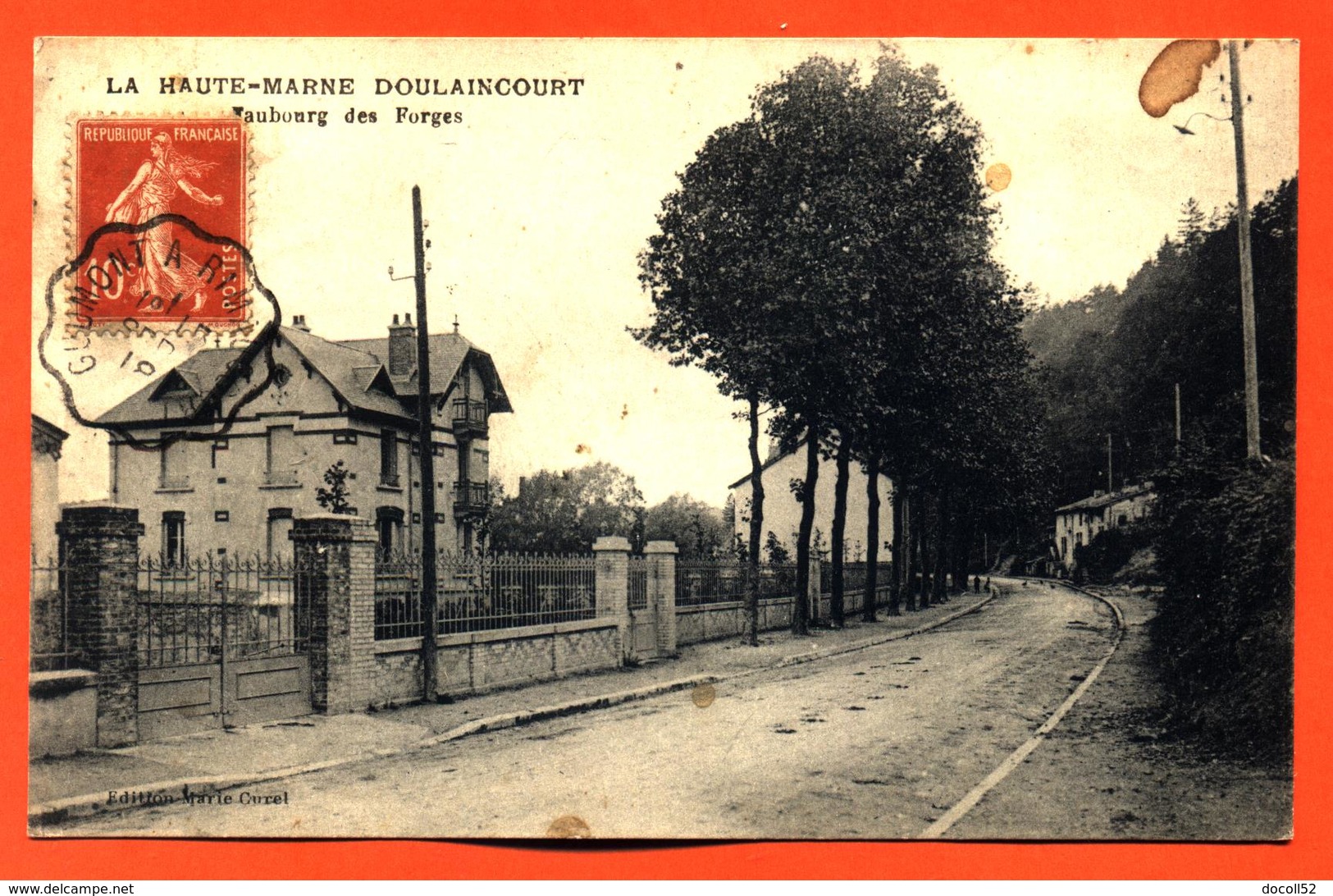 CPA 52 Doulaincourt " Faubourg Des Forges " - Doulaincourt