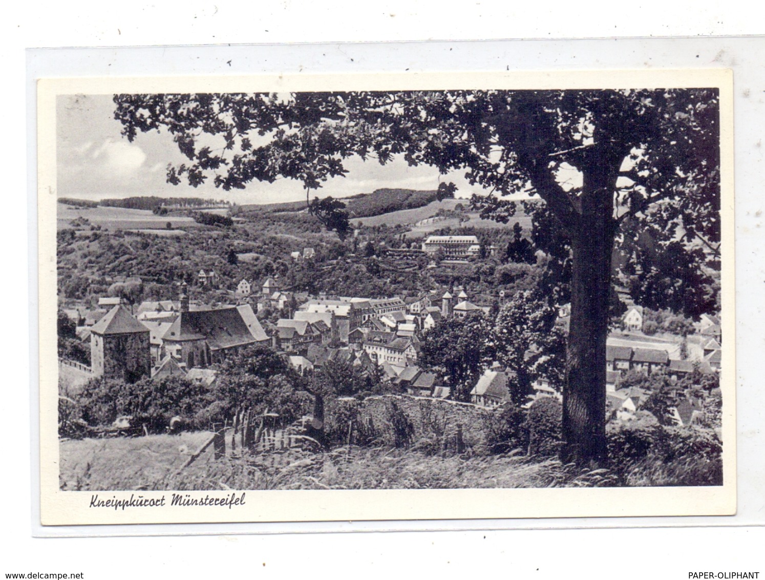 5358 BAD MÜNSTEREIFEL, Gesamtansicht, 1954 - Bad Münstereifel