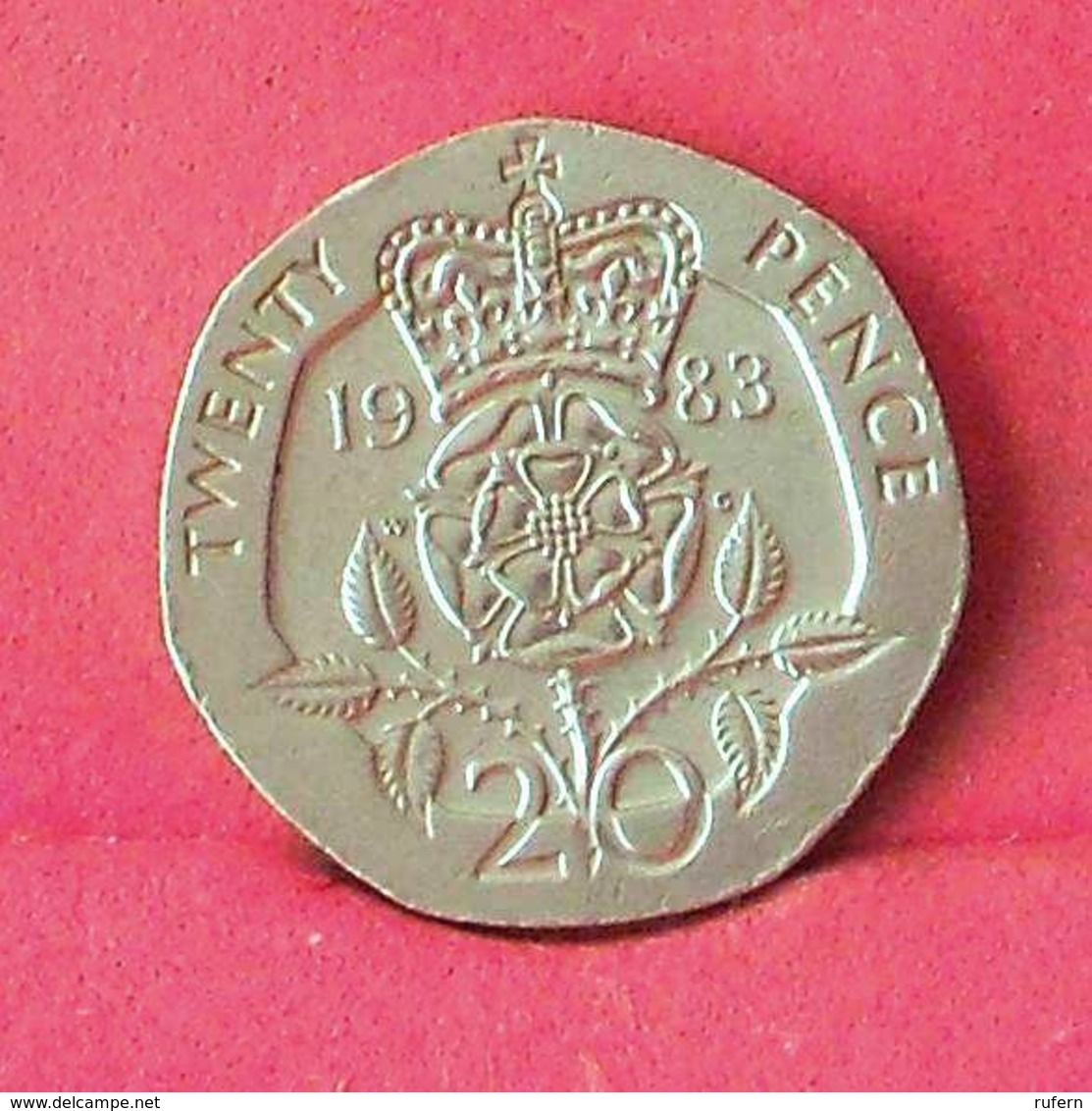 GREAT BRITAIN 20 PENCES 1983 -    KM# 931 - (Nº27587) - 20 Pence