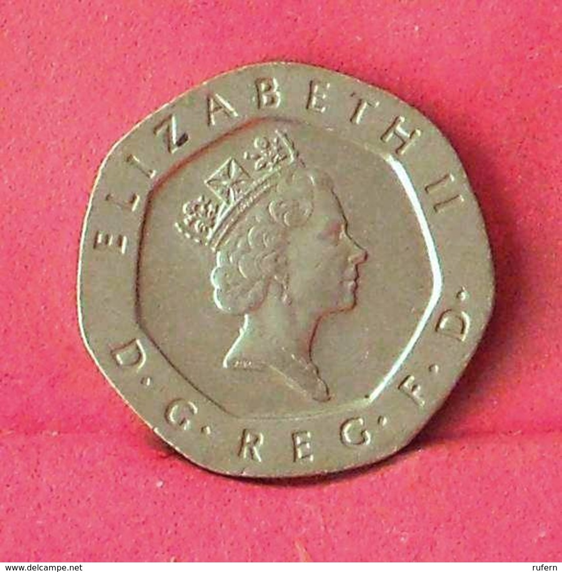 GREAT BRITAIN 20 PENCES 1996 -    KM# 939 - (Nº27589) - 20 Pence