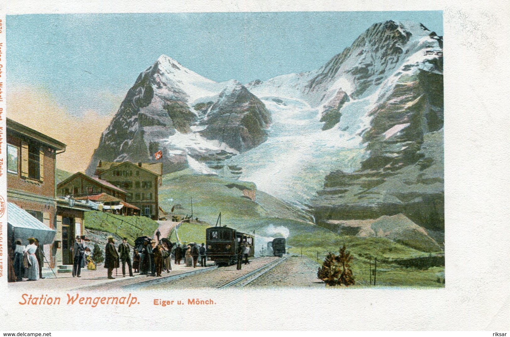 SUISSE(WENGERNALP) GARE(TRAIN) - Enge