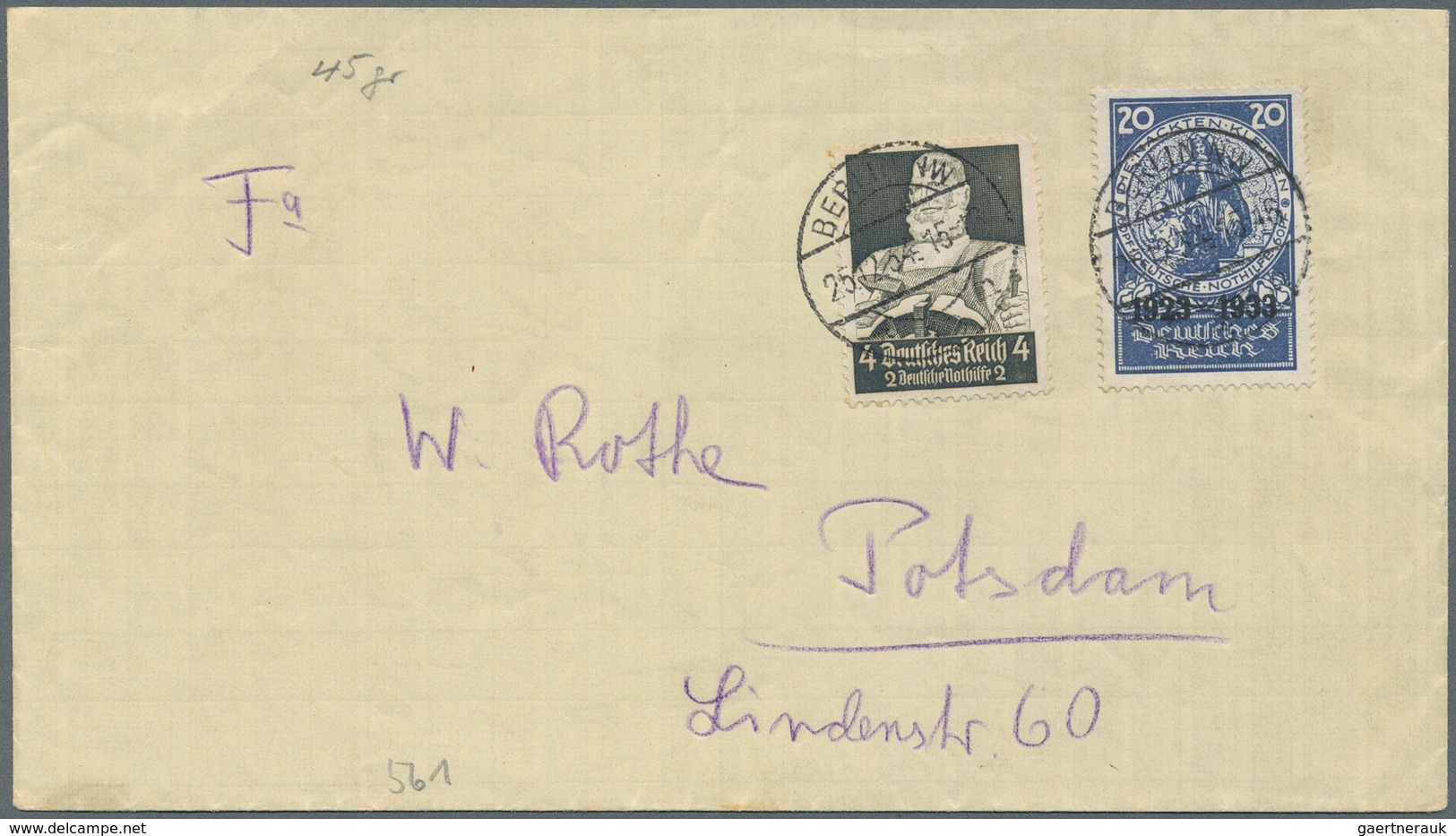 Deutsches Reich: 1930-1944, Tolle Partie Mir Rund 130 Zumeist Hochwertigen Briefen, Dabei Einschreib - Collections