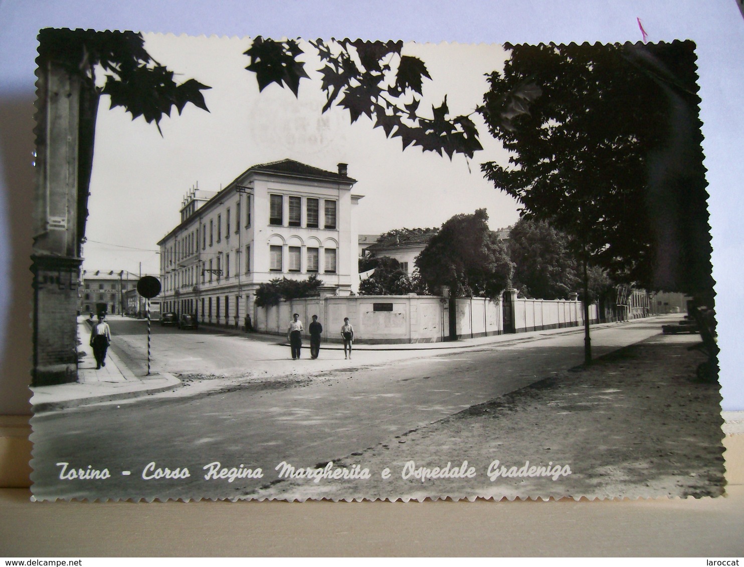 1956 - Torino - Corso Regina Margherita - Ospedale Gradenigo - Stabilimenti Farina - Animata  Cartolina Storica Originle - Sanidad Y Hospitales