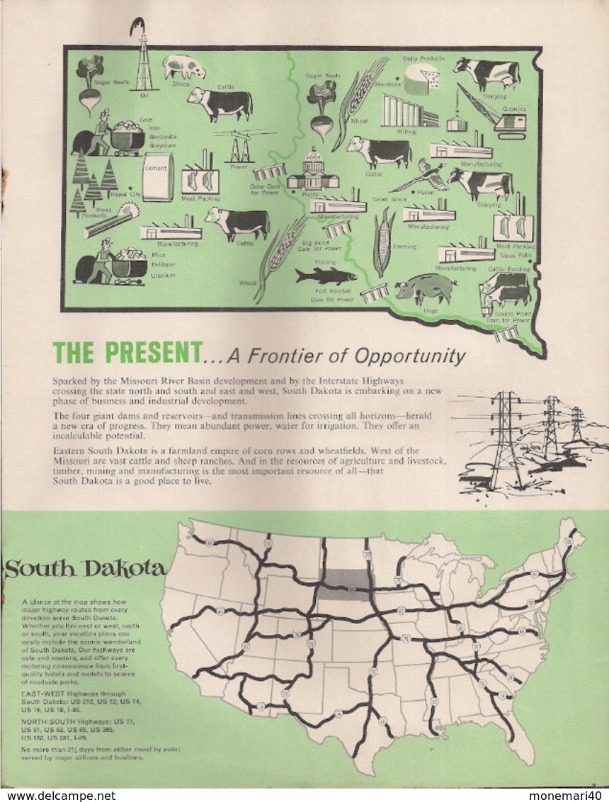 DAKOTA DU SUD (U.S.A.) - GUIDE TOURISTIQUE (6) - Nordamerika